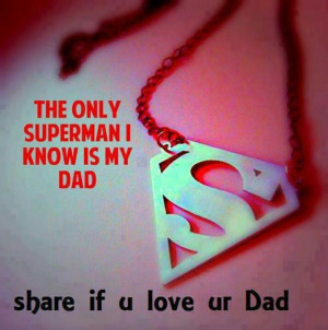 Daddy's girl right here!! I need this so bad but there's two supermans ...