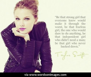 Quotes by taylor swift