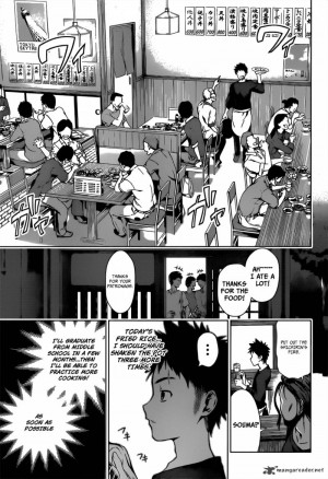 ... on the Shokugeki no Soma 1 manga image to go to the next page