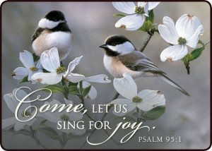 Come let us sing for joy