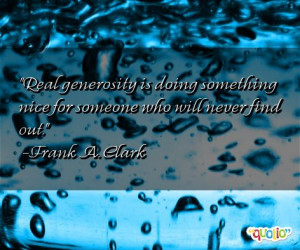 Generosity Quotes Quotations . Inspiring Quotes On Generosity .