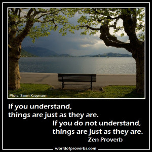 Zen Proverb [19623]