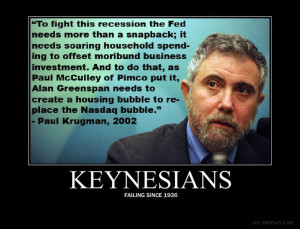 ECONOMIST PAUL KRUGMAN: KEYNESIAN BOOB.