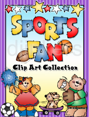 SPORTS FAN CLIP ART COLLECTION DOWNLOAD