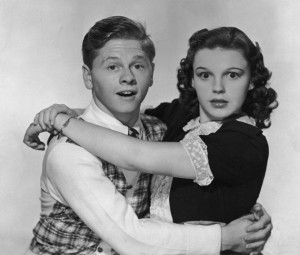Mickey Rooney and Judy Garland - 'Love Finds Andy Hardy' (Hulton ...