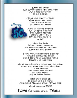 50TH BIRTHDAY POEMS image galleries - imageKB.com