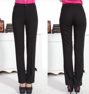 trousers female trousers slim straight pants professional women dress