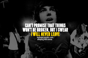 sleeping with sirens, sayings, quotes, life, love - inspiring picture ...