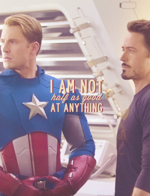 man tony stark The Avengers Captain America Chris Evans Steve Rogers ...