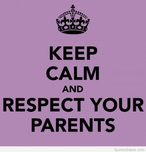 respect parents quotes