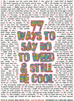 just say no to drugs slogans: Sayings No To Weed, Ideas, Funny Things ...