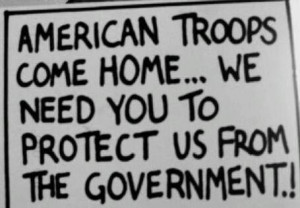 American troops come home!