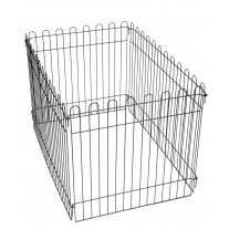 C5 puppy pen complete with plastic base tray and TWO doors.
