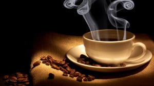 Hot Coffee Steam