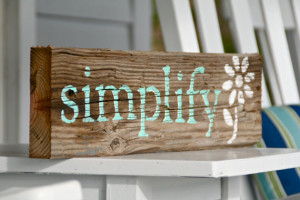 Reclaimed Wood Sign- 