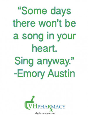 Emory Austin Quote