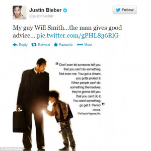 bieber tweet will smith Will Smith Snapped With NEW Pal Justin Bieber