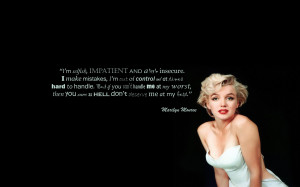 Free Quotes Pics on: Marilyn Monroe Quotes