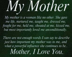 to be i love you mami it is a blessing amp honor to be your legacy on ...