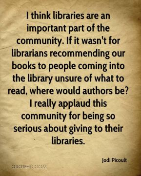 Quotes About Library Importance. QuotesGram