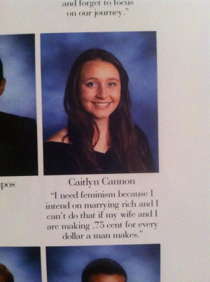 This Feminist Just Upped The Ante For Senior Yearbook Quotes