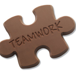 Teamwork Puzzle Imprinted...