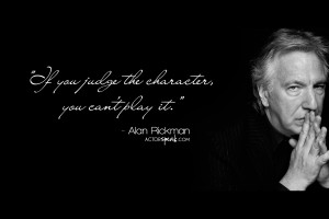 Free 1920 x 1280 Wallpaper. Quote by Alan Rickman. Design by Sally ...