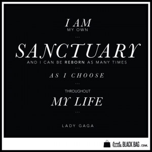 Inspirational quote from Lady Gaga.