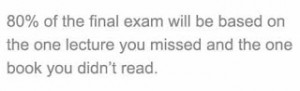 Funny exam quote