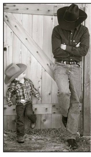Like Father...Like Son. This may be the cutest picture I have ever ...