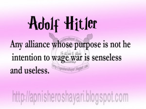 Hitler Enormous Quotation /line with Reference to combat War,fighting ...