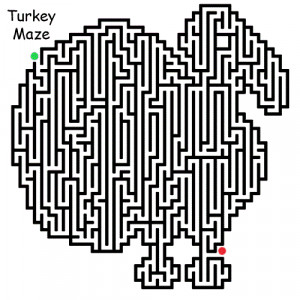 Coloring-Pages-Turkey-Maze-Activity-Coloring-Pages-for-Kids-on ...
