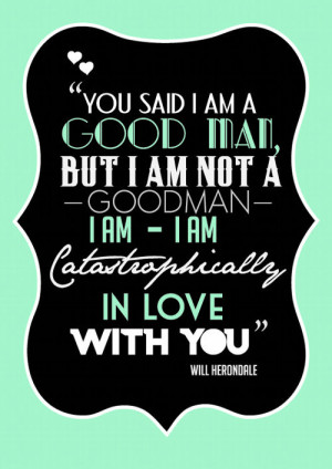 Will Herondale, Quote,