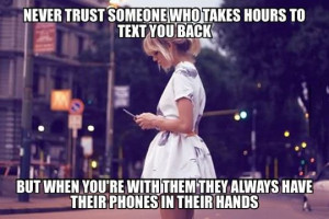 Never trust those type of people