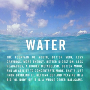 Water is everything. #beach #water #healthyliving