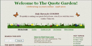 inspirational quotes quote garden