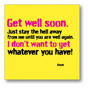 Get Well Soon Quotes