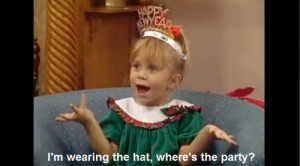 ... the party? #michelle tanner #full house #90s #1990s #90s nostalgia