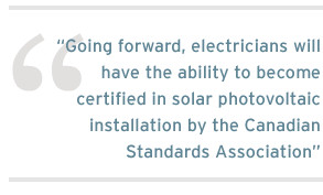 Going forward, electricians will have the ability to become certified ...
