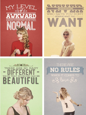 taylor swift quotes | Tumblr @Hunter Cochran you're the top left :)