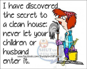 Clean Humor | Tip 4 clean house