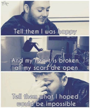 James Arthur, v talented songwriter and singer.