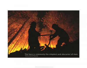 People > Occupations > Firefighter : Art Prints, Posters & Framed ...