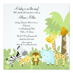 its_a_jungle_baby_animails_baby_shower_invitation ...