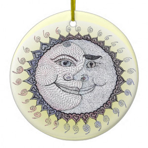 Sun / Moon Friendship Ornament