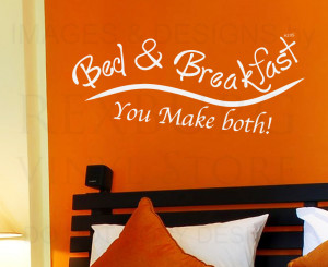 ... -Quote-Sticker-Vinyl-Art-Lettering-Bed-and-Breakfast-Guest-Room-H20