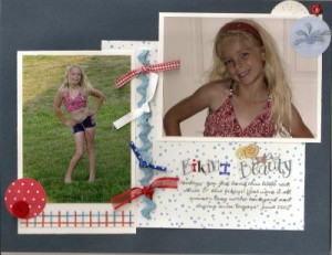 Related Pictures scrapbook pages piece of scrap family fun layout idea ...