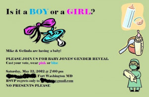 Gender Reveal- Baby Jones is a....