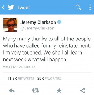 Jeremy Clarkson: 