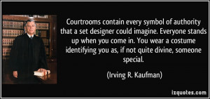 Courtrooms contain every symbol of authority that a set designer could ...